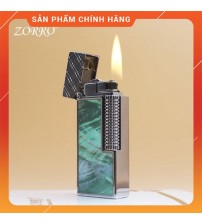 Hột Quẹt Bật Lửa Xăng Đá Zorro Z728 Sơn Mài Đánh Lửa Kiểu Retro Độc Đáo - Nhiều Màu