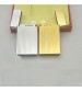 Hộp Quẹt Bật Lửa Dupont DX 06 Dùng Xăng Đá Họa Tiết Kẻ Sọc Cao Cấp ( Vàng Bạc)