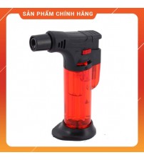 Bật Lửa Hột Quẹt Gas QL001 Khò 1 Tia Cực Mạnh Thiết Kế Đẹp Độc Lạ Nhìn Rõ Lượng Gas Có Khóa Giữ Gas