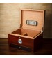 Tủ Giữ Ẩm Hộp Đựng Bảo Quản 50 Điếu Cigar Cohiba COB-950 Gỗ Tuyết Tùng Cao Cấp Kèm Bộ Phụ Kiện Bật Lửa Dao Cắt và Gạt Tàn Tiện Lợi